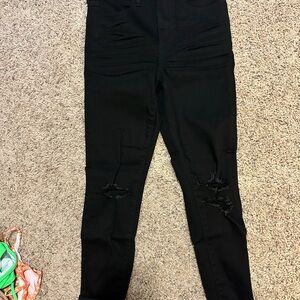 American Eagle Outfitters Black Skinny Jeans